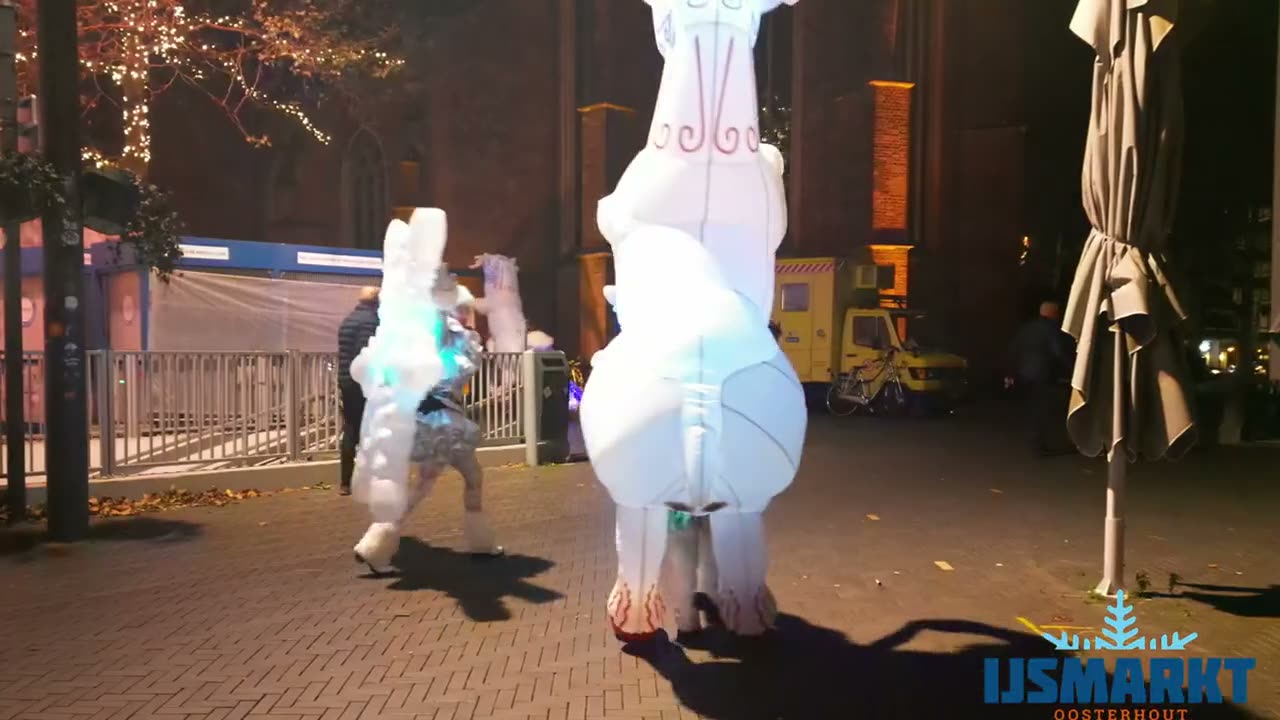 Winterevenement, Oosterhout — witbalans op de sfeerverlichting